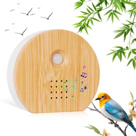 Bird Song Soundbox, Bird Twitter with Wall Mount, Motion Sensor Speaker, Bird Song Soundbox for Bathroom Spa Guest Toilet and Relax
