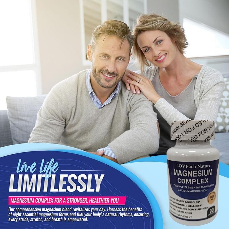 LOVEach Magnesium Complex: 8 Essential Minerals for Bone & Brain