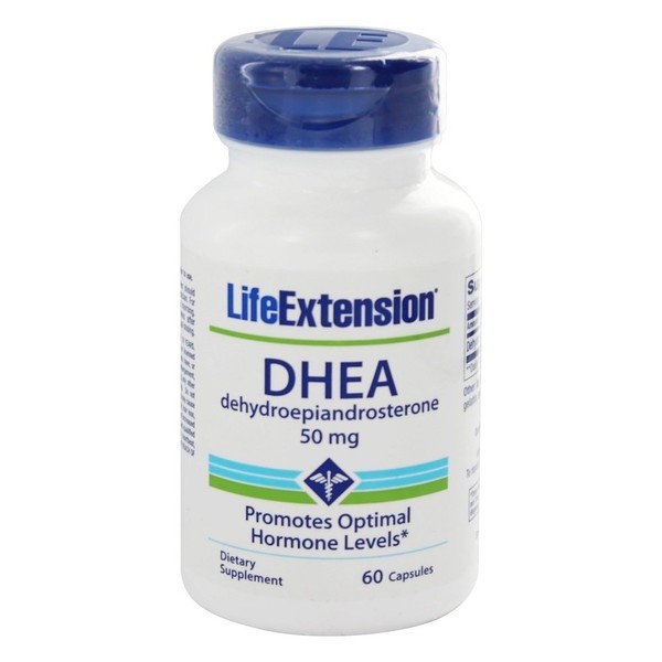 Life Extension DHEA - 50 mg - 60 Capsules