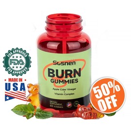 Susnen 【Last day discount】Susnen Apple Cider Vinegar Gummies with Lactobacillus - 60 Count for Digestion, Metabolism and Health - Vitamin Healthcare - Color: A Bottle(one month)
