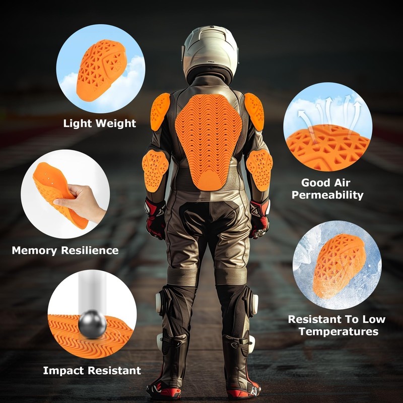 CE Level 2 Motorcycle Armor - PSLER Full CE Level