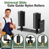 Anobeyi Adjustable Sliding Gate Roller Hardware Kit - Heavy Duty