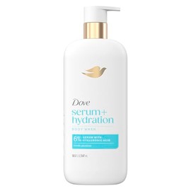 body wash actively drenches dry skin dryness repair 6% hydration serum with hyaluronic acid 547 ml
