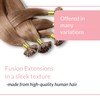 hair2heart Fusion U-TIP Keratin Bond Extensions | 100% real human