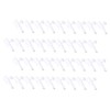 Operitacx 100pcs Curtain Hooks for Drapes Detachable Drapery Pin Hooks