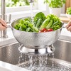 Stainless Steel Colander for Washing Vegetables and Draining Pasta –