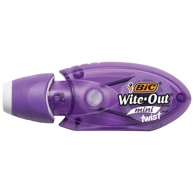 BiC White-Out Tapes 8-Pack (5- Regular, 3- Mini)