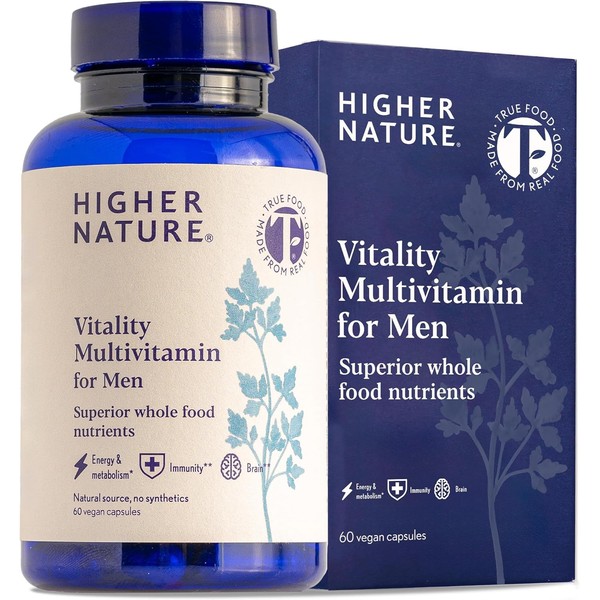 Higher Nature - Vitality Multivitamin for Men - True Food