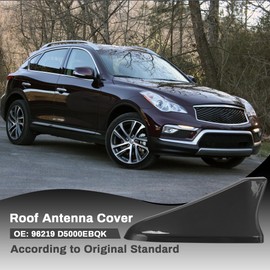 Fydun Car Shark Fin Antenna Cover Roof Aerial Base 96219 D5000EBQK for Kia Optima 2014‑2020 for Hyundai Elantra Sonata Genesis Sedan Coupe Replacement Part(Grey)