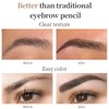 Eyebrow Pen, Eyebrow Pencil, Liquid Microblading Eyebrow Pen with 4