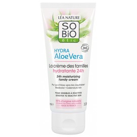Léa Nature SO BIO étic Hydra Aloe Vera La Crème des Familles Hydratante 24H Bio 100 ml