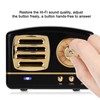 Mini Bluetooth Wireless Retro Speaker Portable Subwoofer Music Player (black)