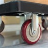 3 Inches Casters Wheels Medium Duty, 4 Packs Bearing 330LBS,
