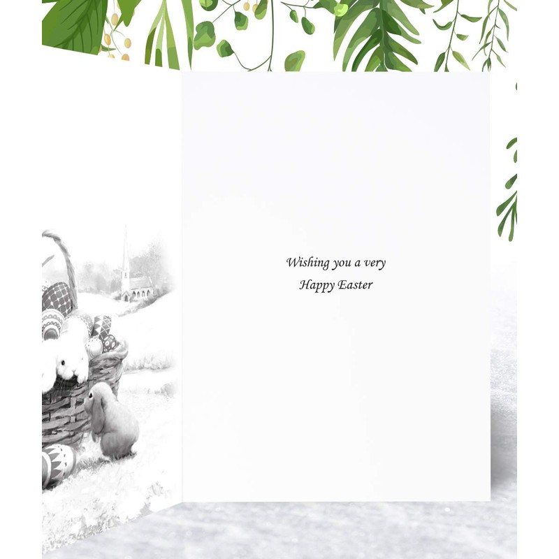 To a Special Couple Easter Card - Hoppy Easter -