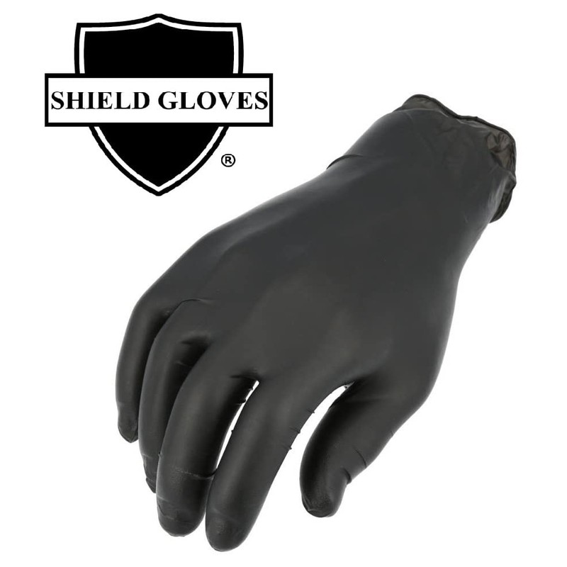 PackagingSuppliesByMail PSBM Industrial Nitrile Extra Thick Disposable Gloves, 1000 Pack,