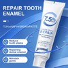 TANSAR Hydroxylapatit Zahnpasta, Zahnpasta Ohne Fluorid, Whitening Toothpaste Zahnschmelzrestauration, Minzgeschmack,