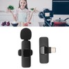 Wireless Lavalier Microphone Intelligent Noise Cut Automatic Pairing Compact Microphone