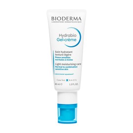 BIODERMA, Hydrabio Light Crema Ligera Hidratante, Ácido Hialurónico, Piel Normal a Mixta Deshidratada, 40 ML