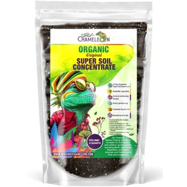 Organic Original Super Soil Concentrate with Mycorrhizae – Living Soil Boosts Roots & Buds for Seeds & Clones - Indoor & Outdoor Growing - Mix 1:4 with Topsoil Potting Soil(4 quarts)