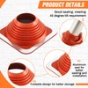 Yaocom Silicone High Temp Roof Boot Kit Metal Roof Flashing