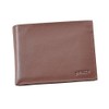 by LONGFIELD Combination Wallet - Men's Wallet, Cowhide Leather, RFID