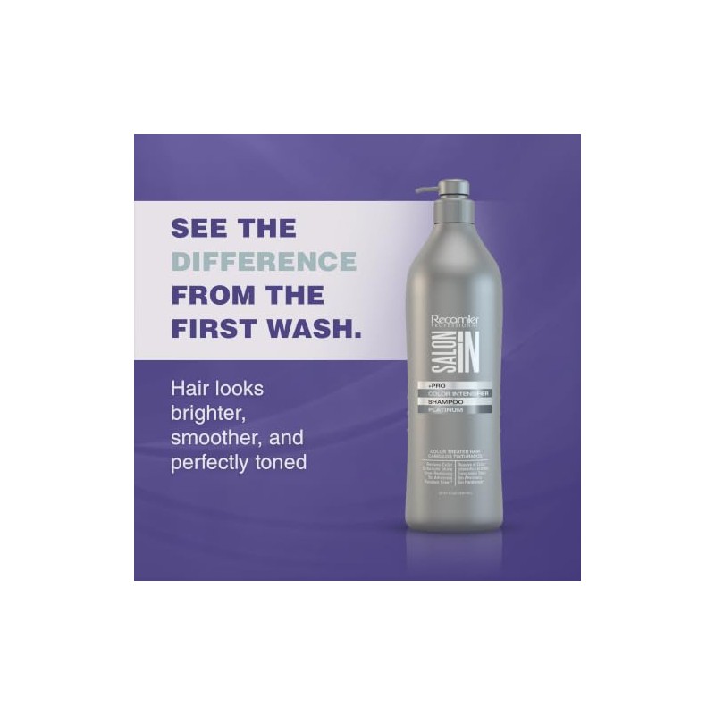Saloon in Color intensifier shampoo Platinium 33.oz