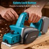 Cordless Hand Planer Compatible with Makita 18V Battery