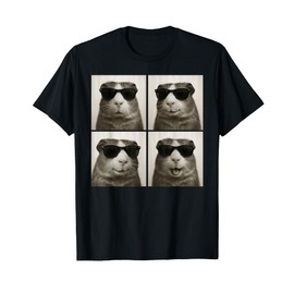 Funny Guinea Pig Lover Cute Guinea Pig Photo Booth T-Shirt