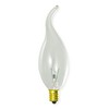 Bulbrite Incandescent CA11 Candelabra Screw Base (E12) Light Bulb, 1