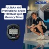 Ultrak 100 Lap Memory Timer, Black