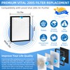 2 Pack Vital 200S HEPA Replacement Filter Compatible with LEVOIT