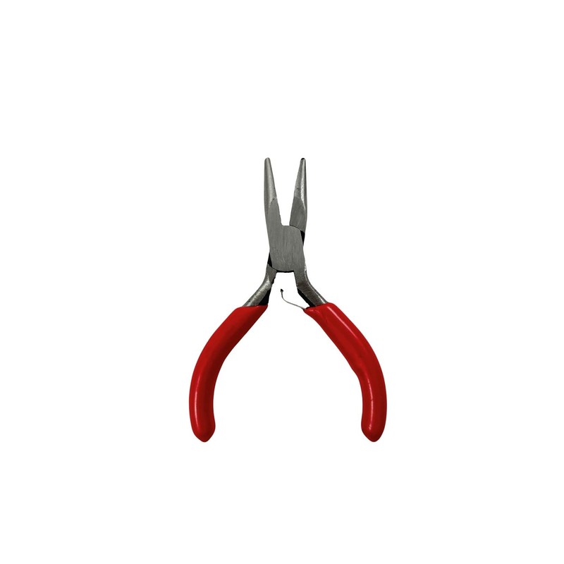Mini Pliers Set of 4 Flat-Nose Pliers Round-Nose Pliers Side