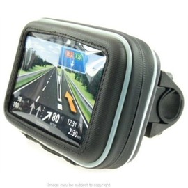 BUYBITS 6" Screen GPS Satnav Waterproof Motorcycle Bike Handlebar Mount. Fits 16mm-33mm