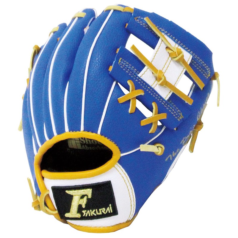 ファルコン 幼児用軟式グラブLH(右投げ) FG-1022 ブルー×ホワイト SS