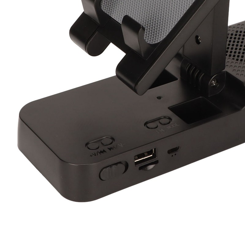 Phone Stand Bluetooth Speaker Prevent Slip HD Stereo Cellphone Holder