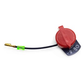 Single Cable ON Off Engine Stop Switch Wires Fit for Honda G100 G150 G200 G400 GX100 GX110 GX120 GX140 GX160 GX340 GX35NT GX390K1 Engine Motors 5.5-13HP Replacement Part# 36100-ZE1-015 36100-883-005