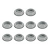 uxcell 10pcs Hole Plug 1 Inch (25mm) Button Plugs, Grey