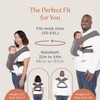 Ergobaby Embrace Cozy Newborn Essentials - Envoltura portabebés (7-25 libras),
