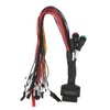 Tbest OBD2 Breakout Tricore Cable, Professional OBD2 Bypass Cable, Full