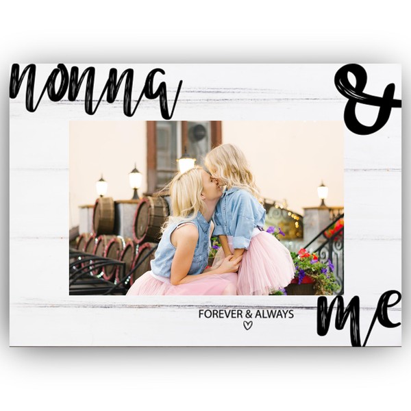 CAIFZ Nonna and Me Picture Frame for Grandma, Gifts for