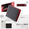 aliba Men's Bi-fold Wallet, Genuine Leather, Bifold Wallet, Tiga Processed,