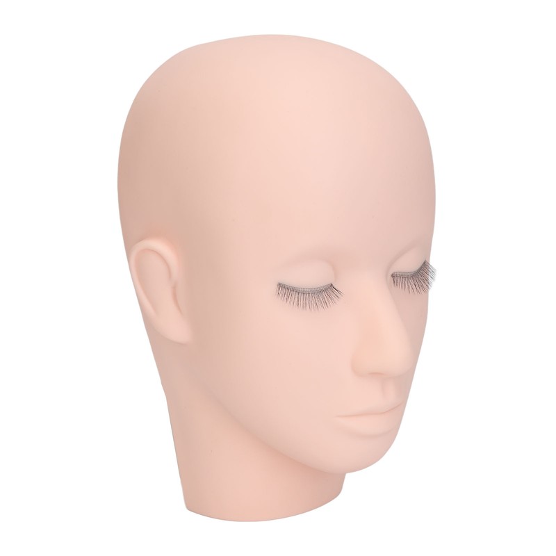 Eyelash Mannequin Head 3 Layers High Density Lash Extension Makeup