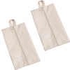 JUJUGO Shoe Bag Shoe Case Pack of 2, cream color