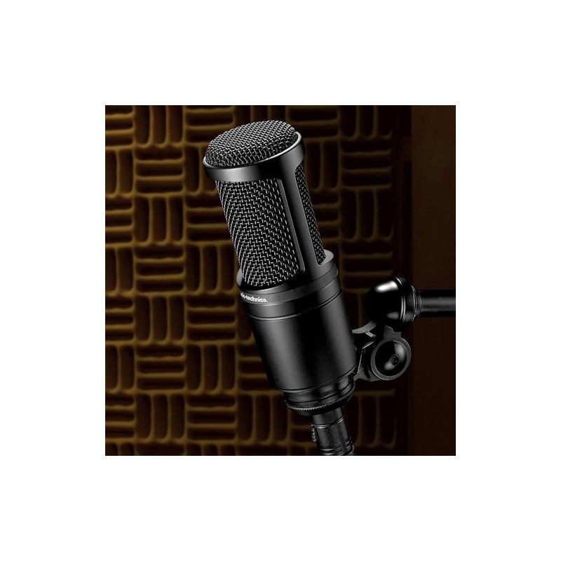 Audio-Technica Micrófono de Condensador cardioide Negro AT2020