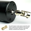 Rebower Rigid Coupling Copper Shaft Coupling Plug Motor Accessories [for