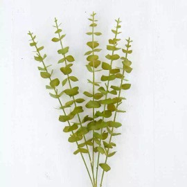 Factory Direct Craft Set of 2 Tall 31 Inch Artificial Eucalyptus Sprays for Home Decor and Displ
