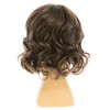 RicHyun Short Wavy Brown Kids Wig Synthetic Fluffy Boys Wig