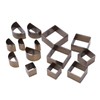 14 Pcs Leather Cutting Mold 2 Shape Exquisite High Carbon