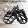 Smotrcc Motorcycle CNC Footpegs Dirt Bike Rest Pedal Foot Pegs