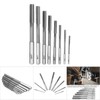 Walfront 8 Piece High Speed Steel H7 Reamer Set Straight